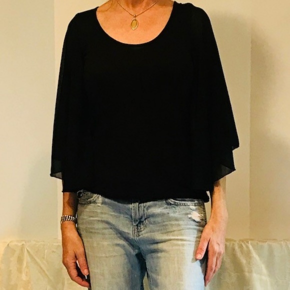 King Kong Black T-Shirt with sheer detailing - Picture 2 of 5